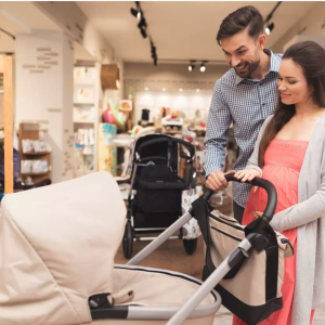 Option Personal baby shopper en magasin