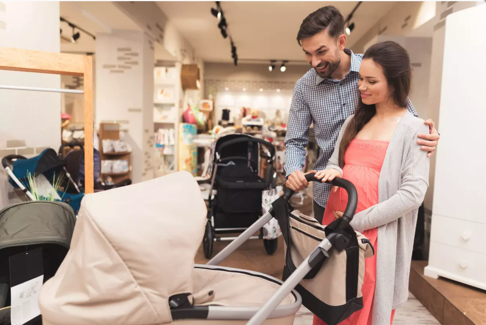 Option Personal baby shopper en magasin